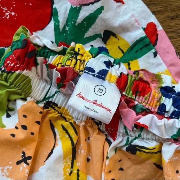 Hanna Andersson fruit outfit size 70 - Picture 2 of 3